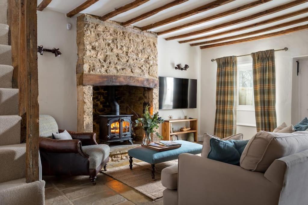 Charming 17Th Century Cotswold Cottage Adlestrop Dış mekan fotoğraf